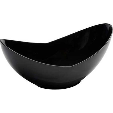 Fineline Settings 6303-BK Black Large Tiny Tureens Appetizer Bowl